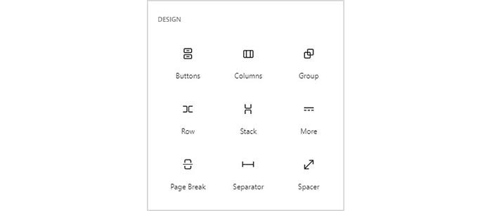 Website Page Layout Helper Blocks
