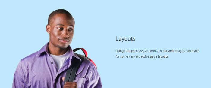 Website Page Layout with the Block Editor